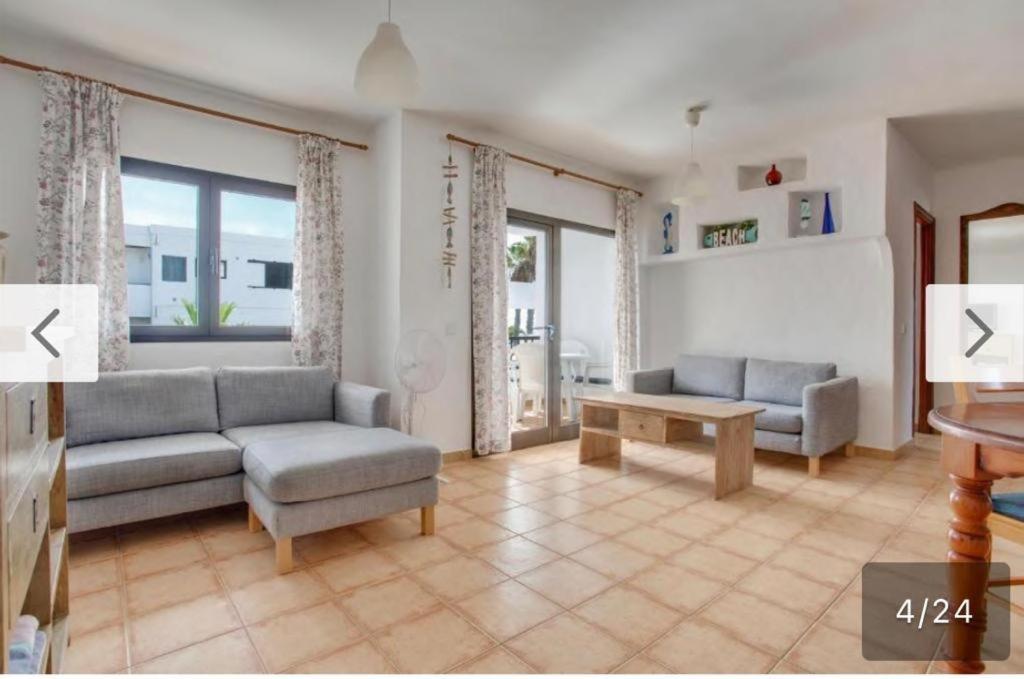 Strandapartment Costa Luz-Ozean View Tías Eksteriør bilde